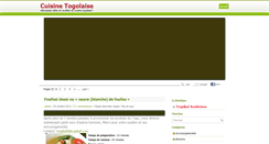 Desktop Screenshot of cuisinetogolaise.com